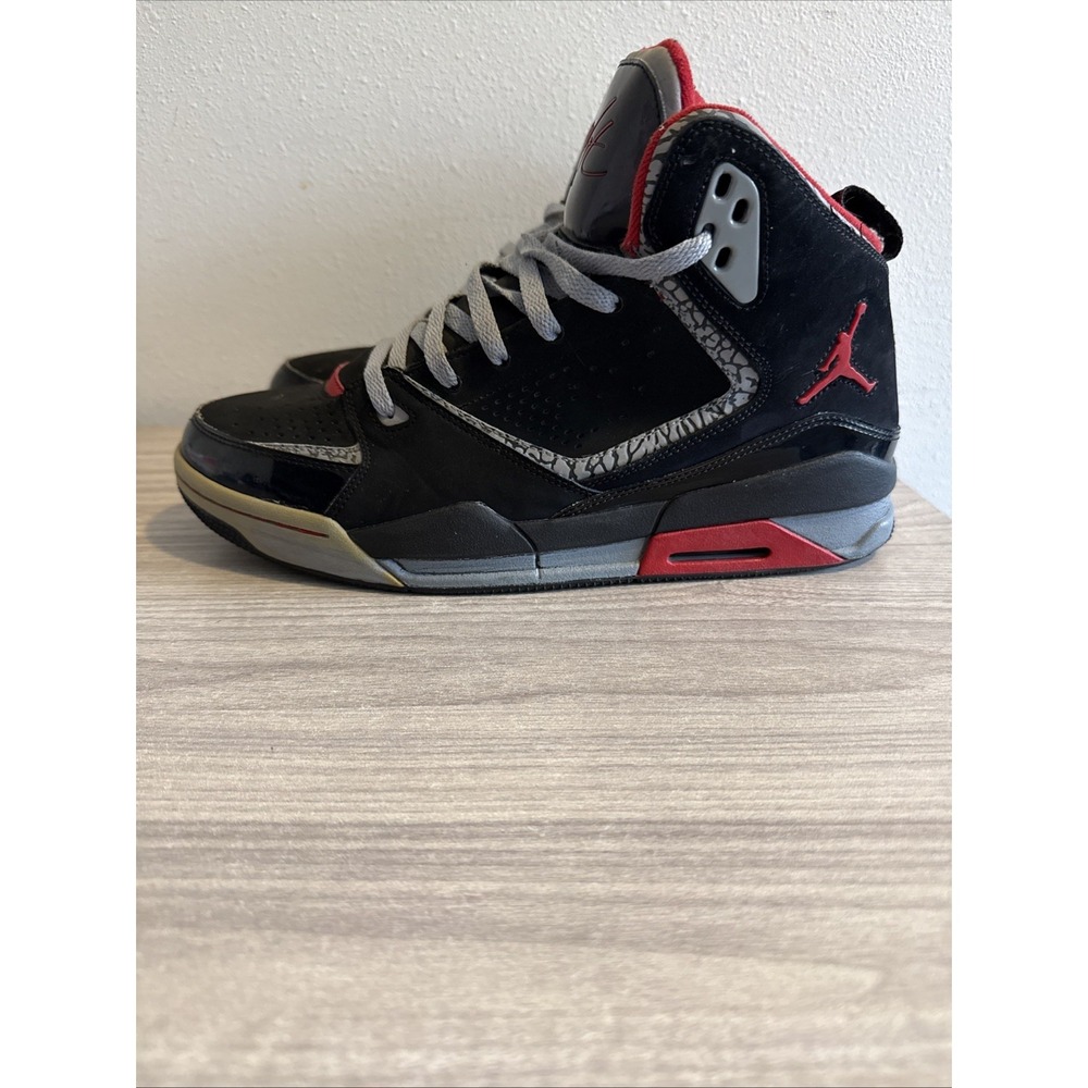 Nike Air Jordan Flight SC 2 Varsity SC 2 Red Black 454050-011 Mens Size 11.5